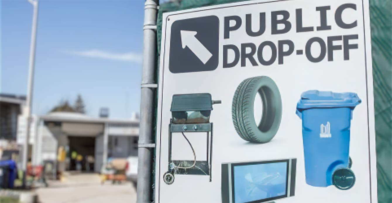 public drop-off